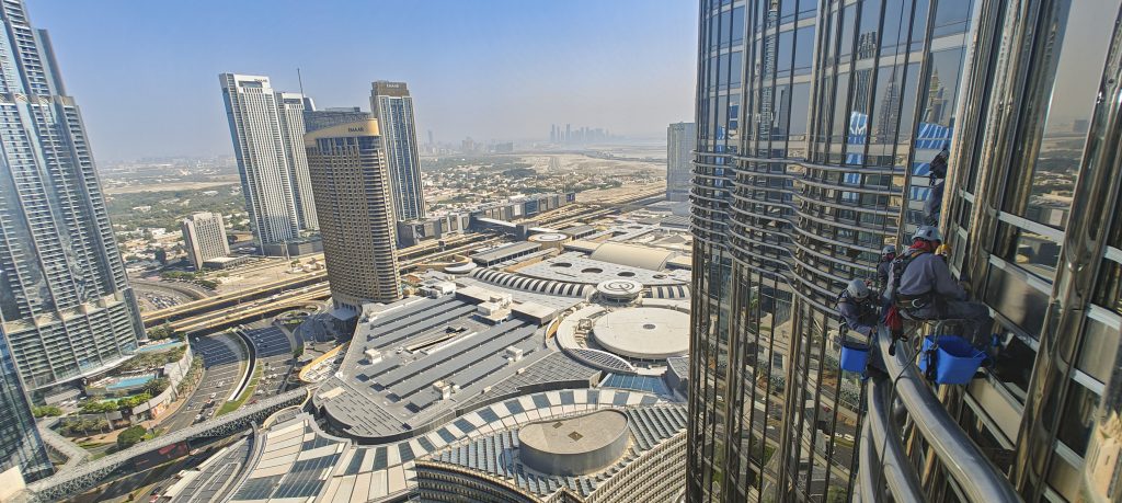 burj khalifa cleaning | Spider Access